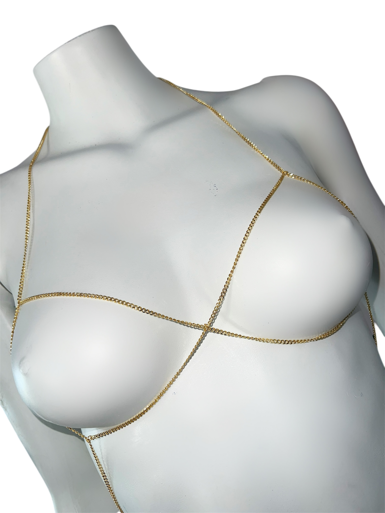 Gold Stargirl Chain Bikini Top