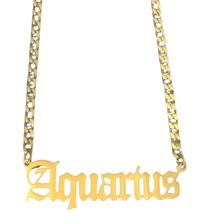 Horoscope Name Tag