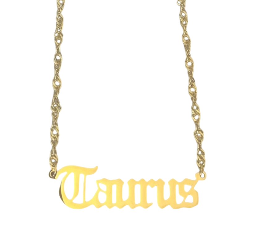 Horoscope Name Tag