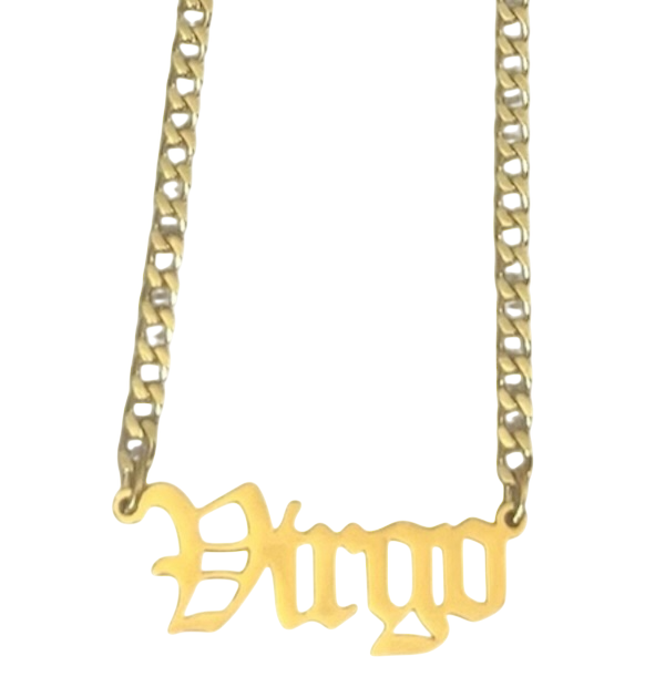 Horoscope Name Tag