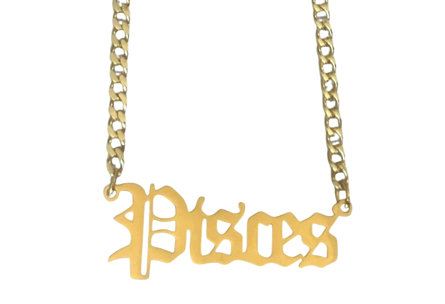 Horoscope Name Tag