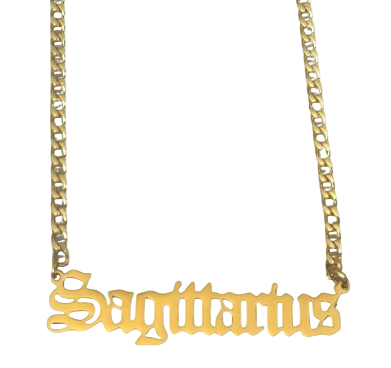 Horoscope Name Tag