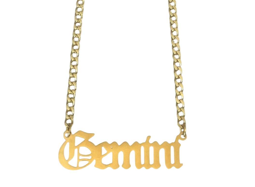 Horoscope Name Tag